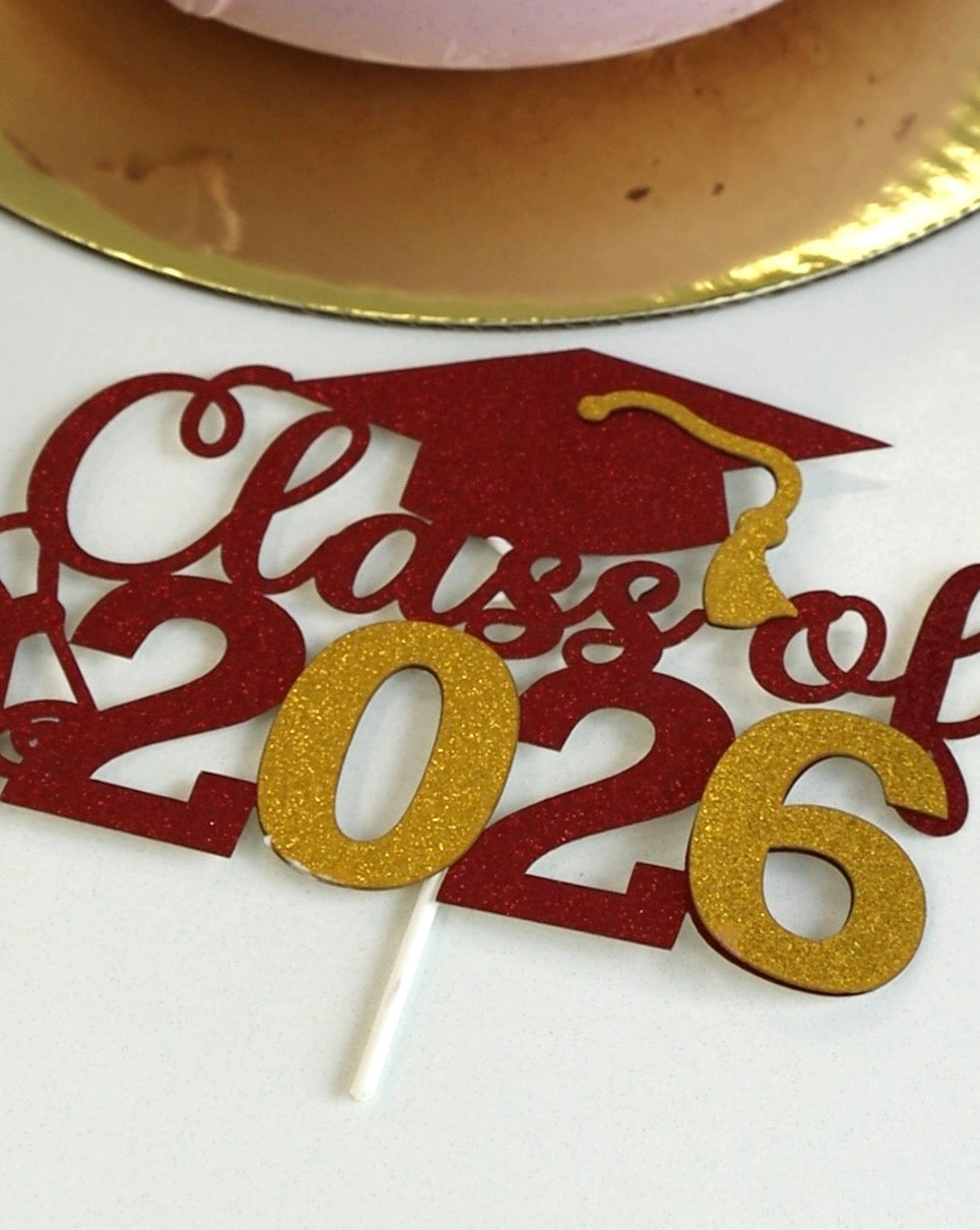 Graduation Kit add-on (Hat, Diploma, Class of 2026 sign)